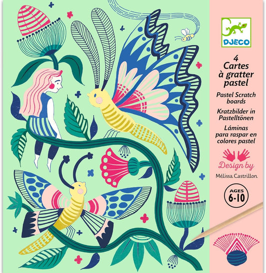 Láminas para raspar - Imaginary Garden