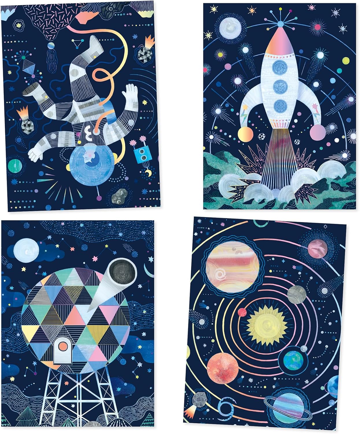Láminas para raspar - Espacio