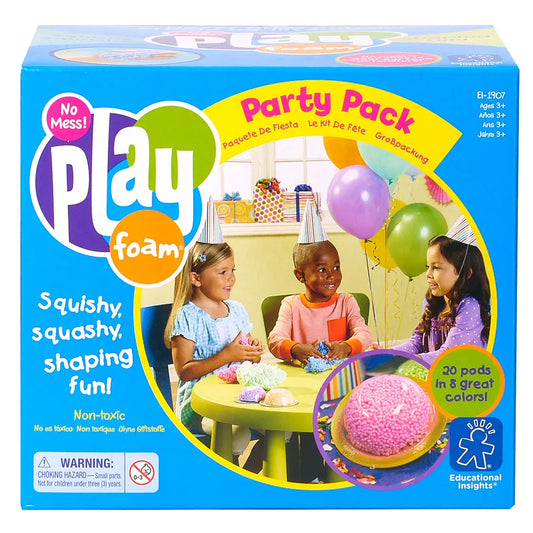 Playfoam - Clásico + Fosforescente - Party Pack de 20