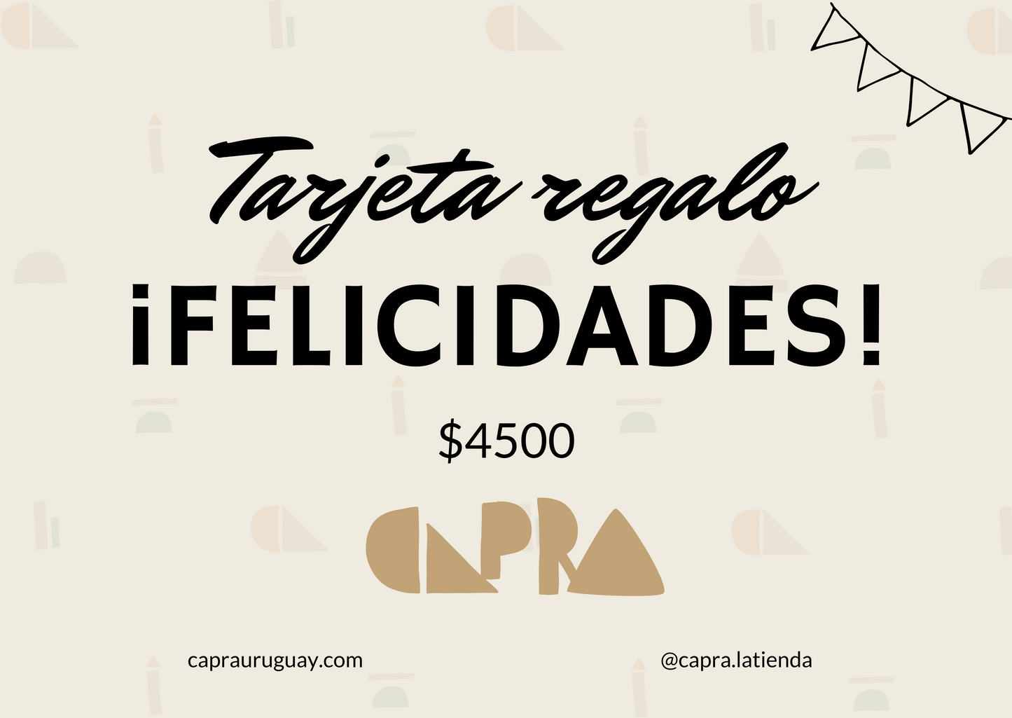 Tarjeta de Regalo