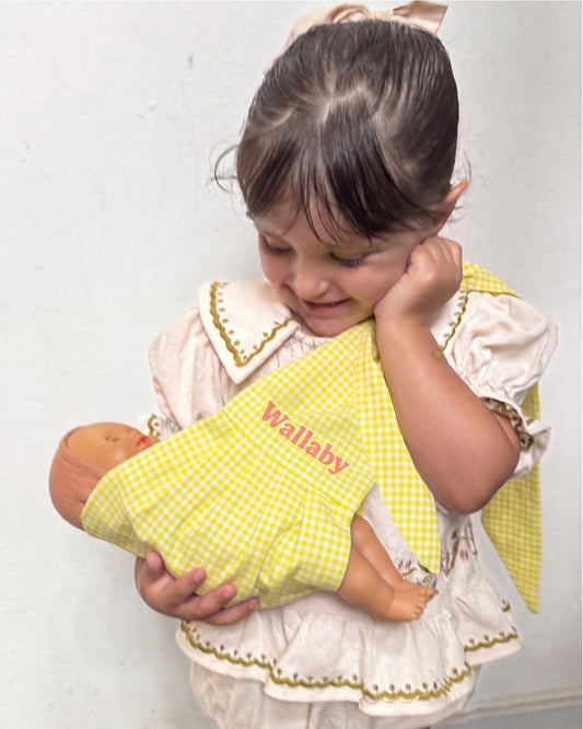 Wallaby para muñecas - Amarillo