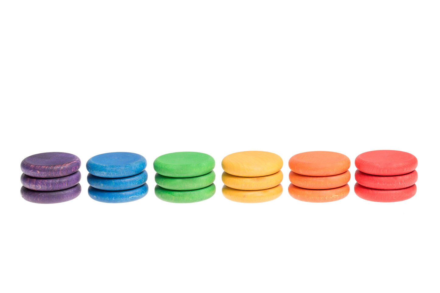 18 monedas (6 colores)