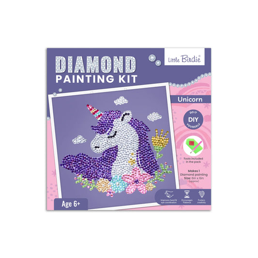 Kit Pinta con Diamantes - Unicornio