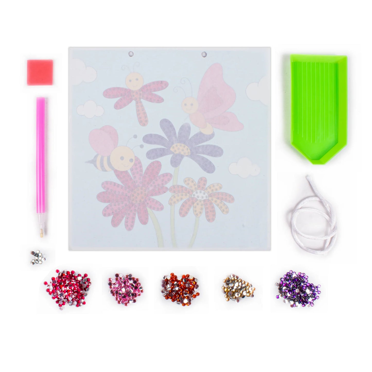 Kit Pinta con Diamantes - Jardín