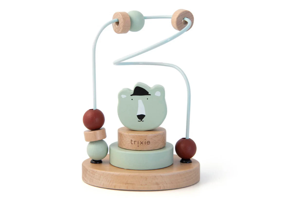 Laberinto de cuentas de madera - Mr. Polar Bear