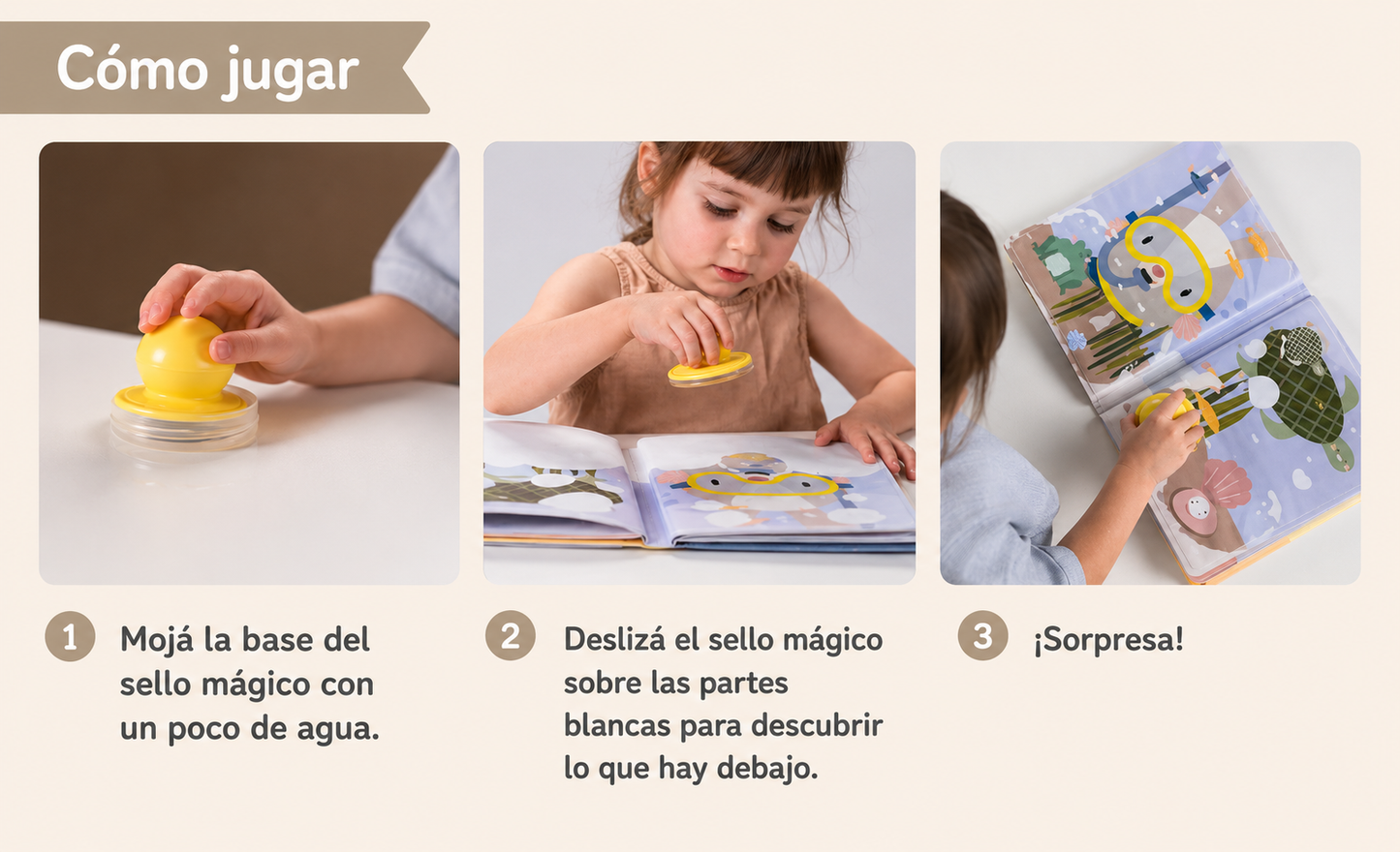 Libro Mágico de Agua Peek-A-Boo