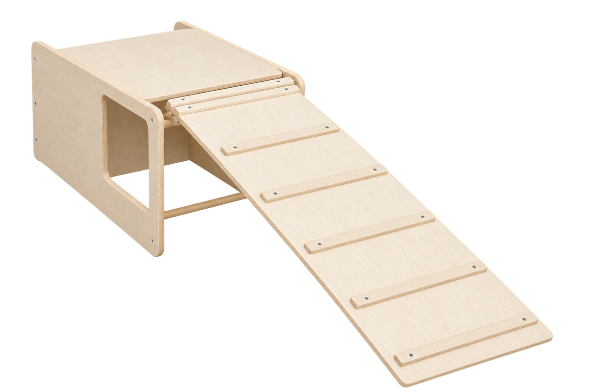 Torre de Aprendizaje 3 en 1: Torre, Mesa y Juego