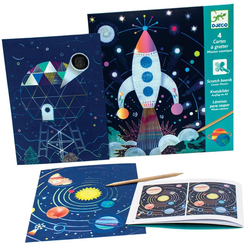 Láminas para raspar - Espacio