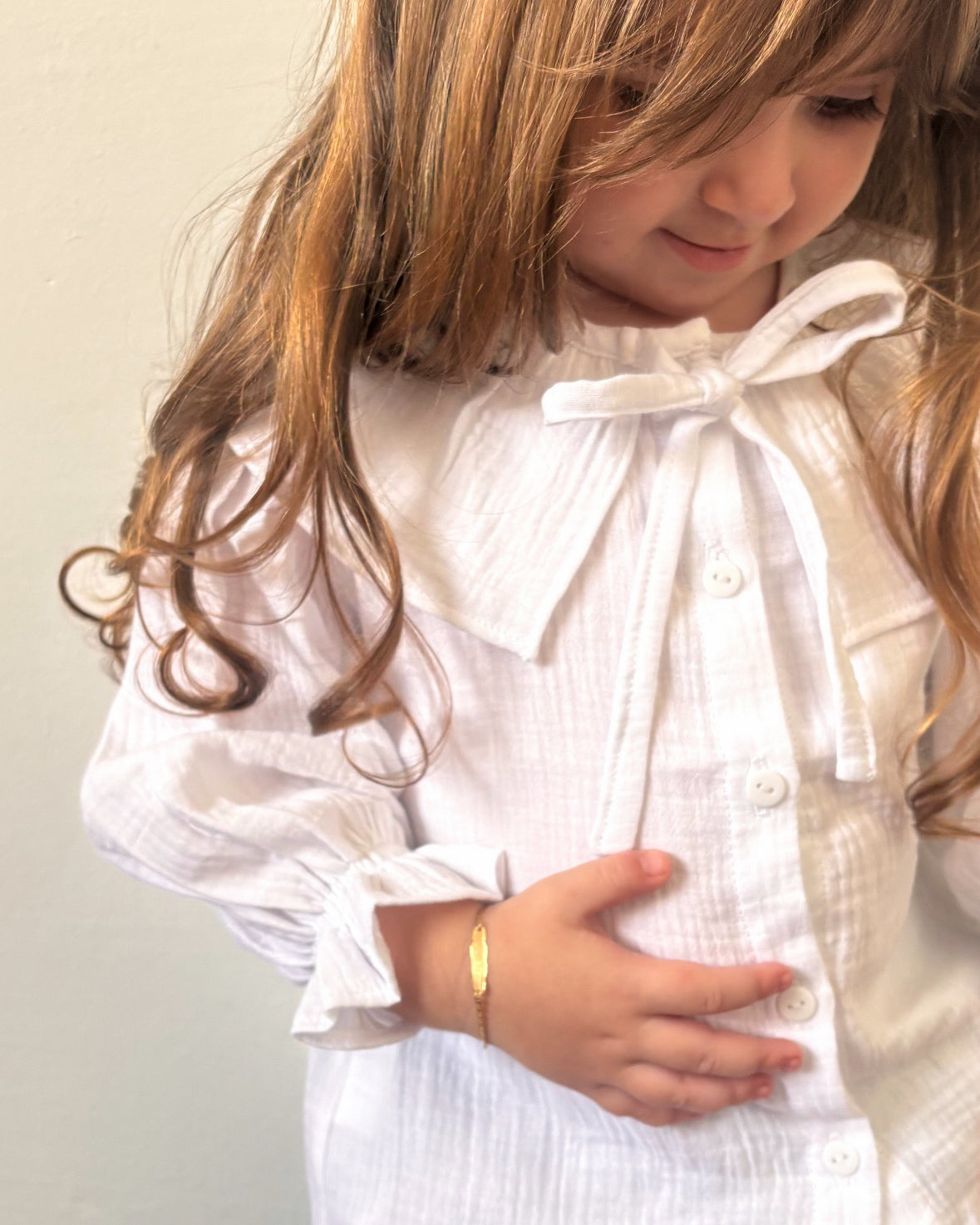 Camisa blanca algodón