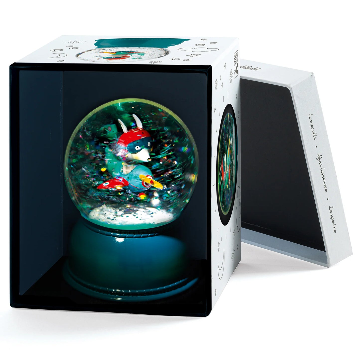 Veladora Bola de Nieve - Airplane