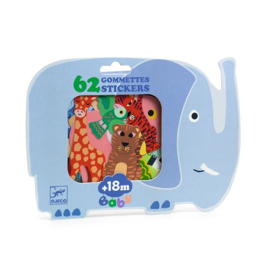 Mis primeros stickers - Safari Animals