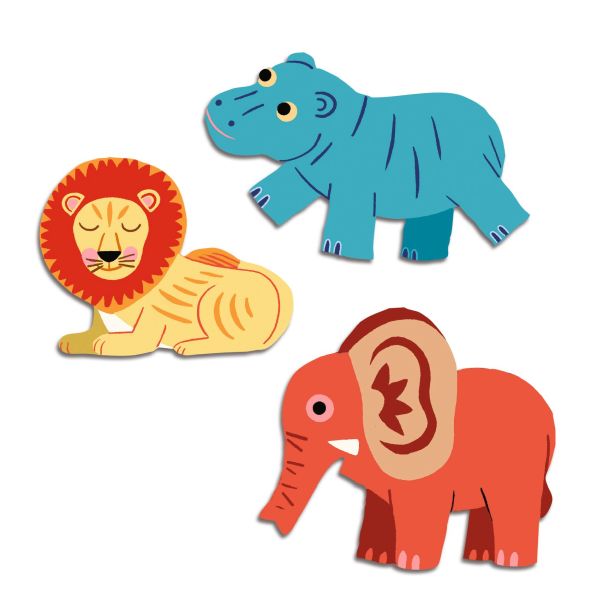 Mis primeros stickers - Safari Animals
