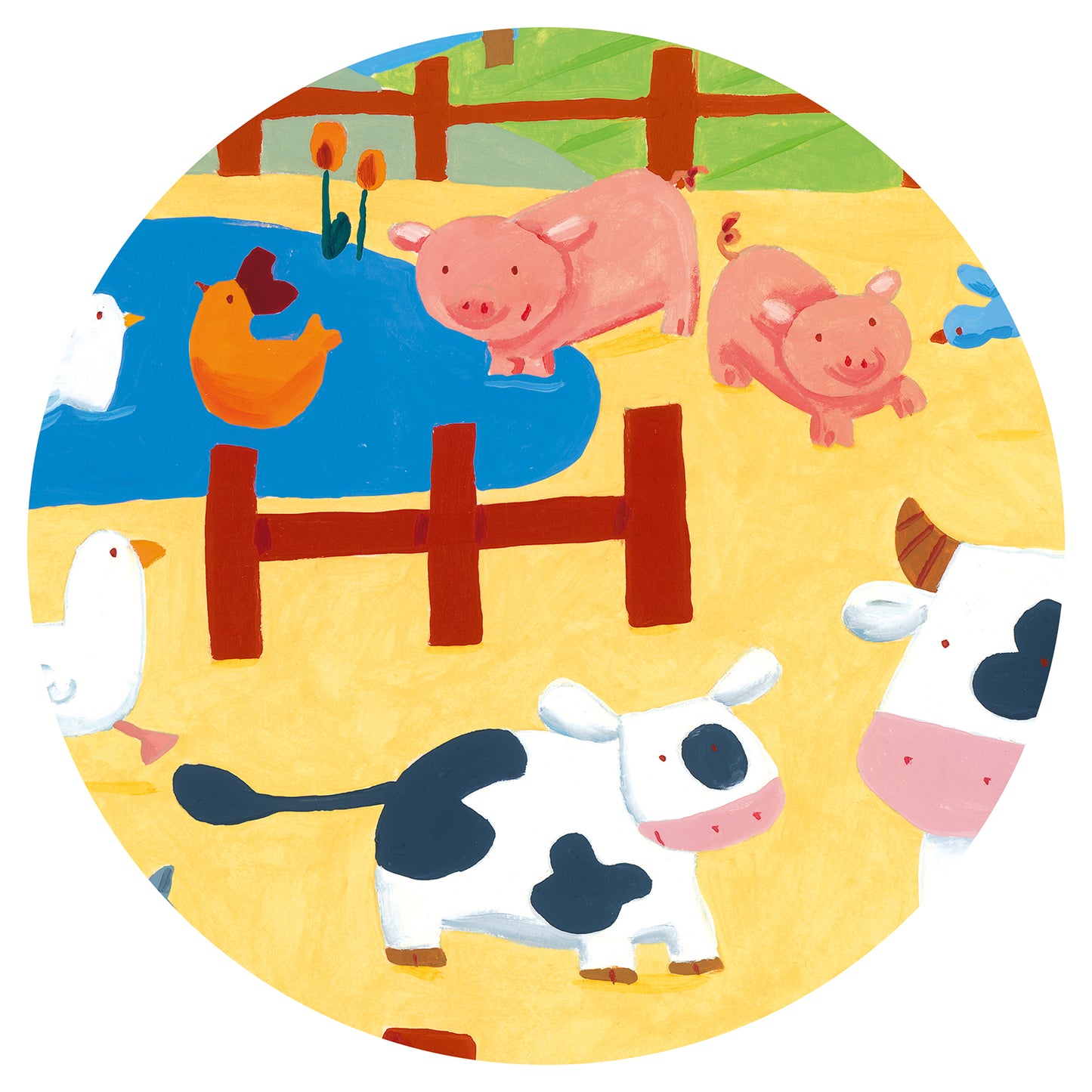 Puzzle Vacas en la Granja