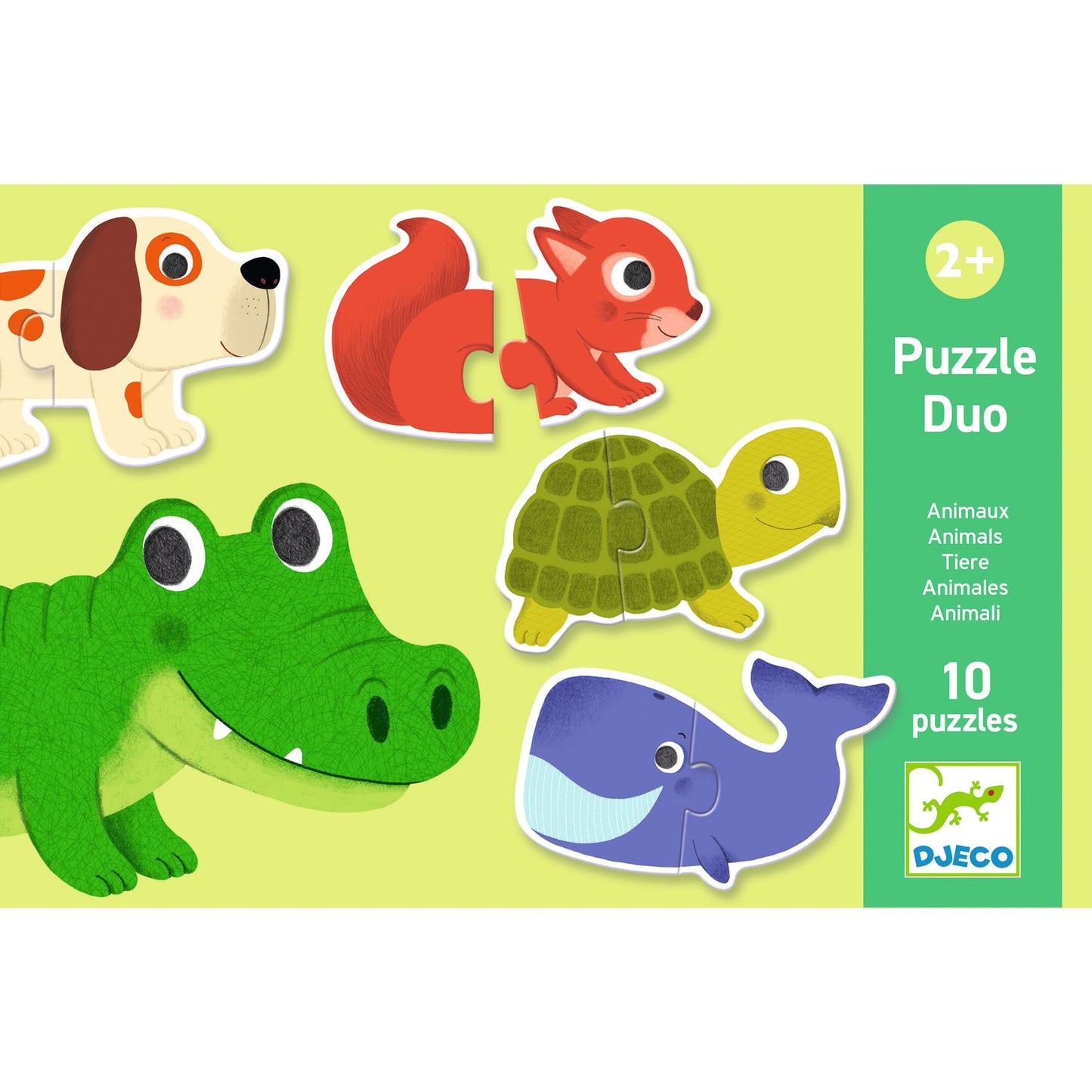 Puzzles Dúo Animales