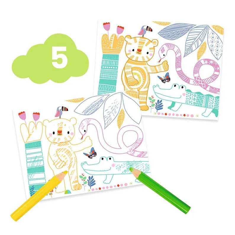 Box de actividades creativas para los más chicos - El ratón y sus amigos