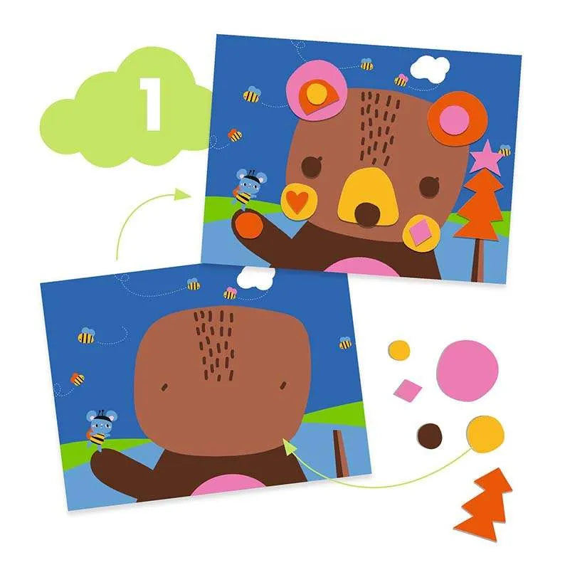 Box de actividades creativas para los más chicos - El ratón y sus amigos