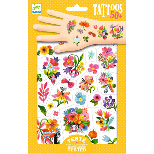 Tatuajes - Aqua flor