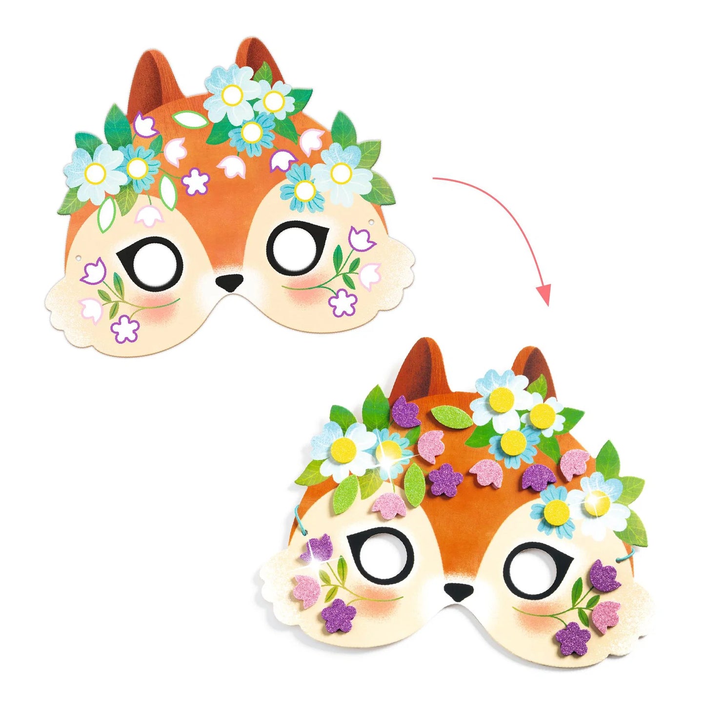 DIY: Máscaras para Decorar - Animales del bosque