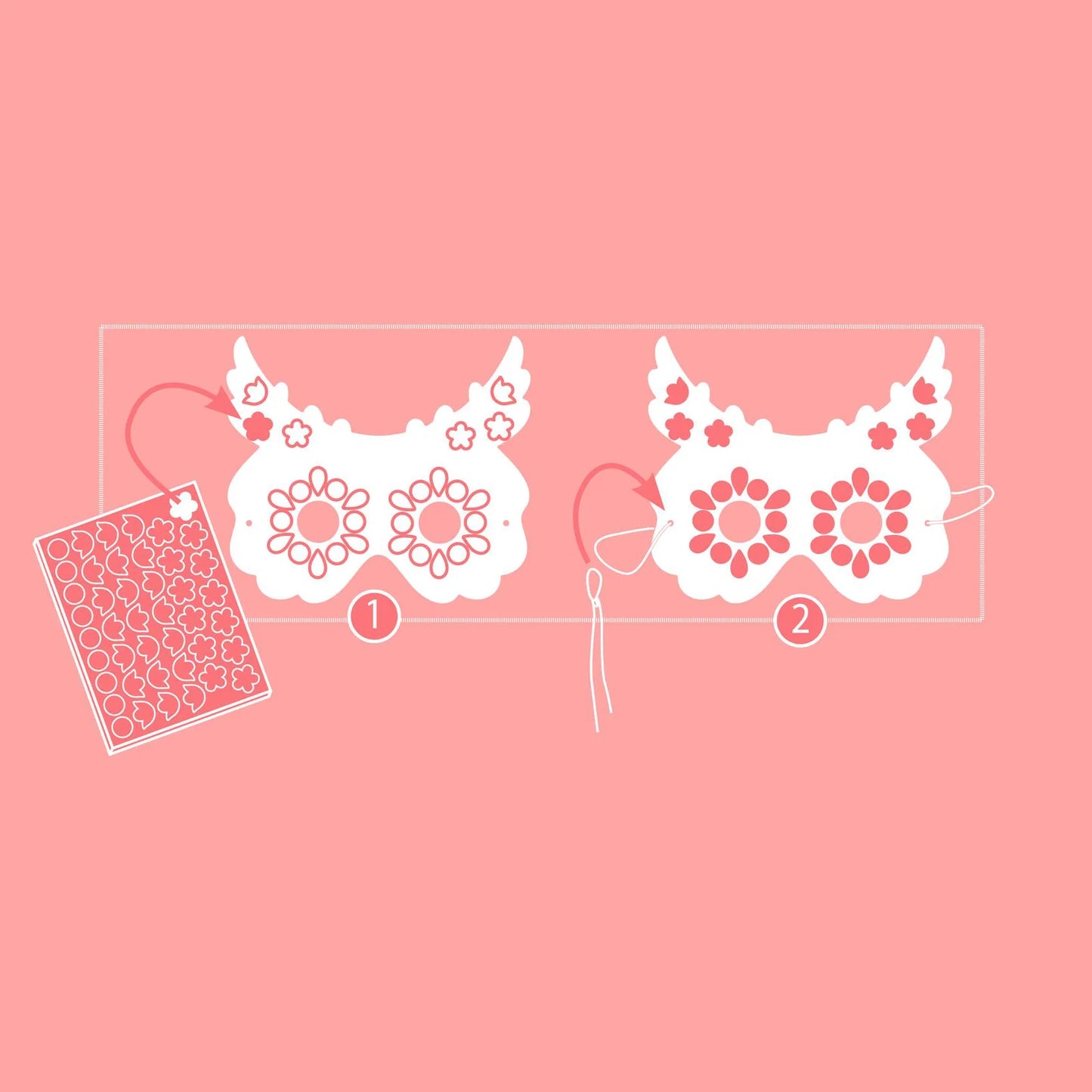 DIY: Máscaras para Decorar - Animales del bosque