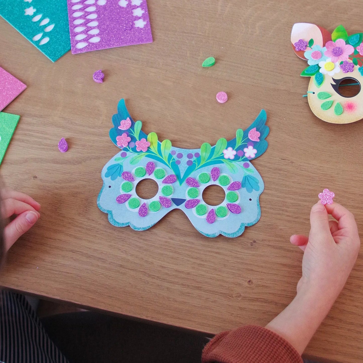 DIY: Máscaras para Decorar - Animales del bosque