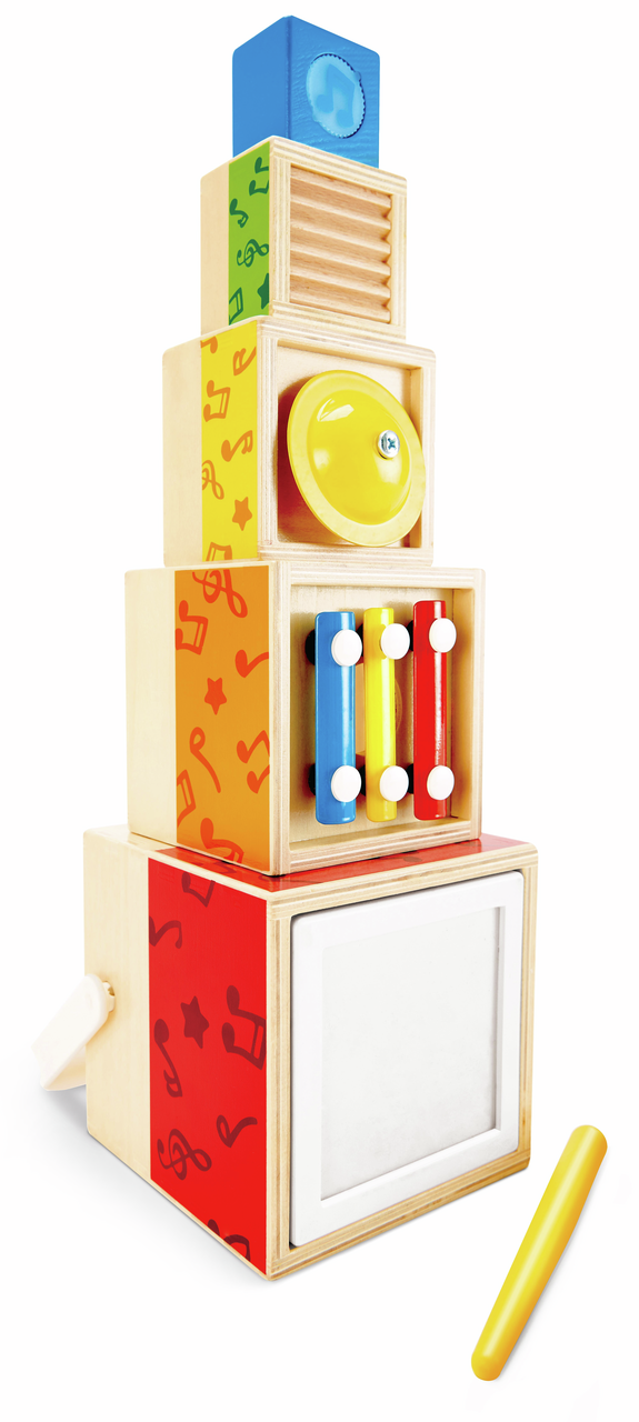 Cubos Musicales Apilables