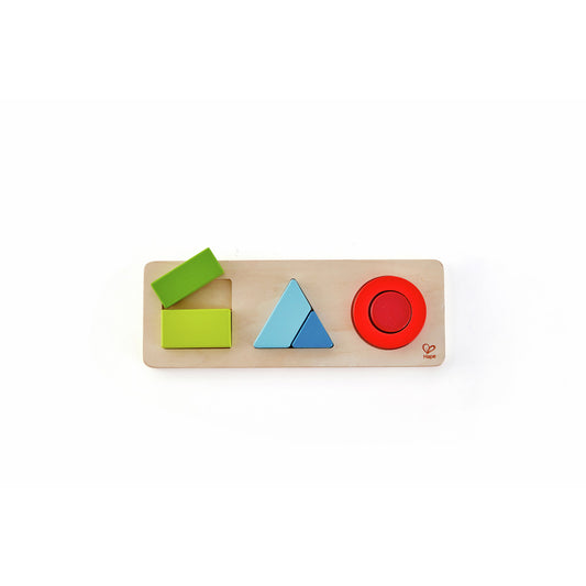 Puzzle geométrico de madera