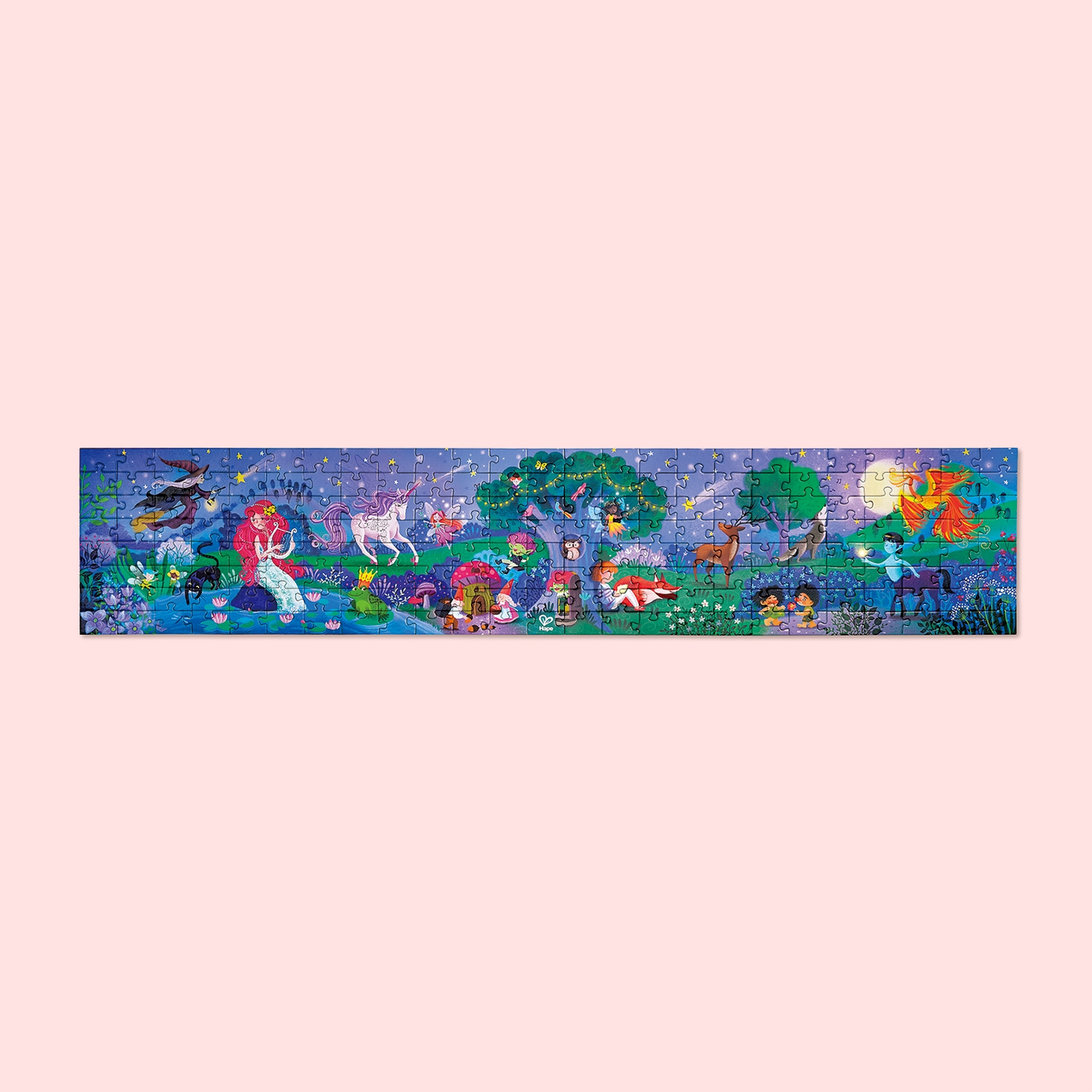 Puzzle Gigante Bosque mágico - Brilla en la oscuridad (200 piezas)