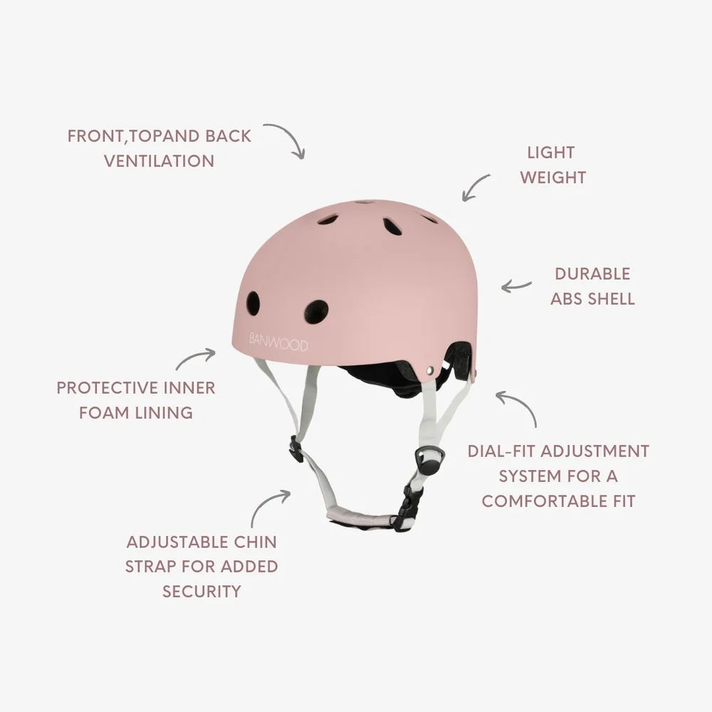 Casco Banwood Eco - Dusty Rose