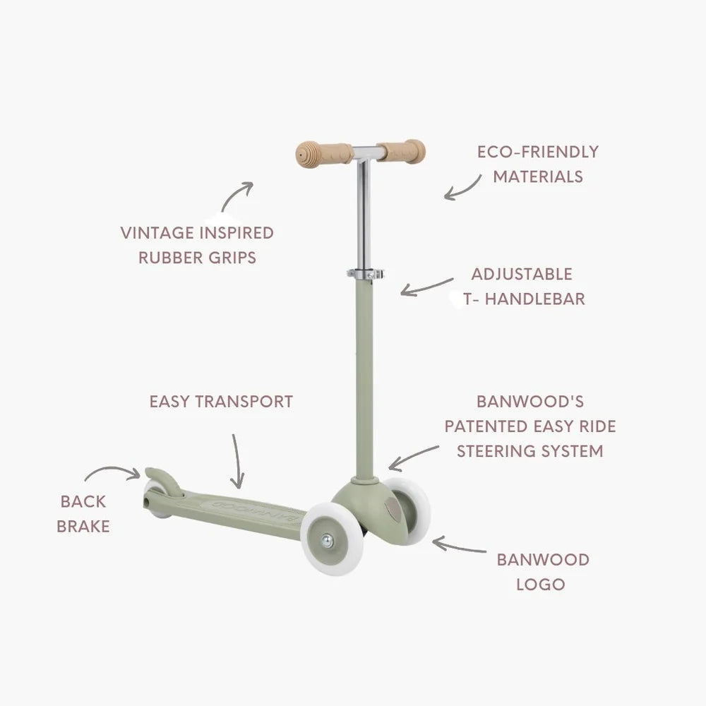 Monopatín Banwood Eco - Olive