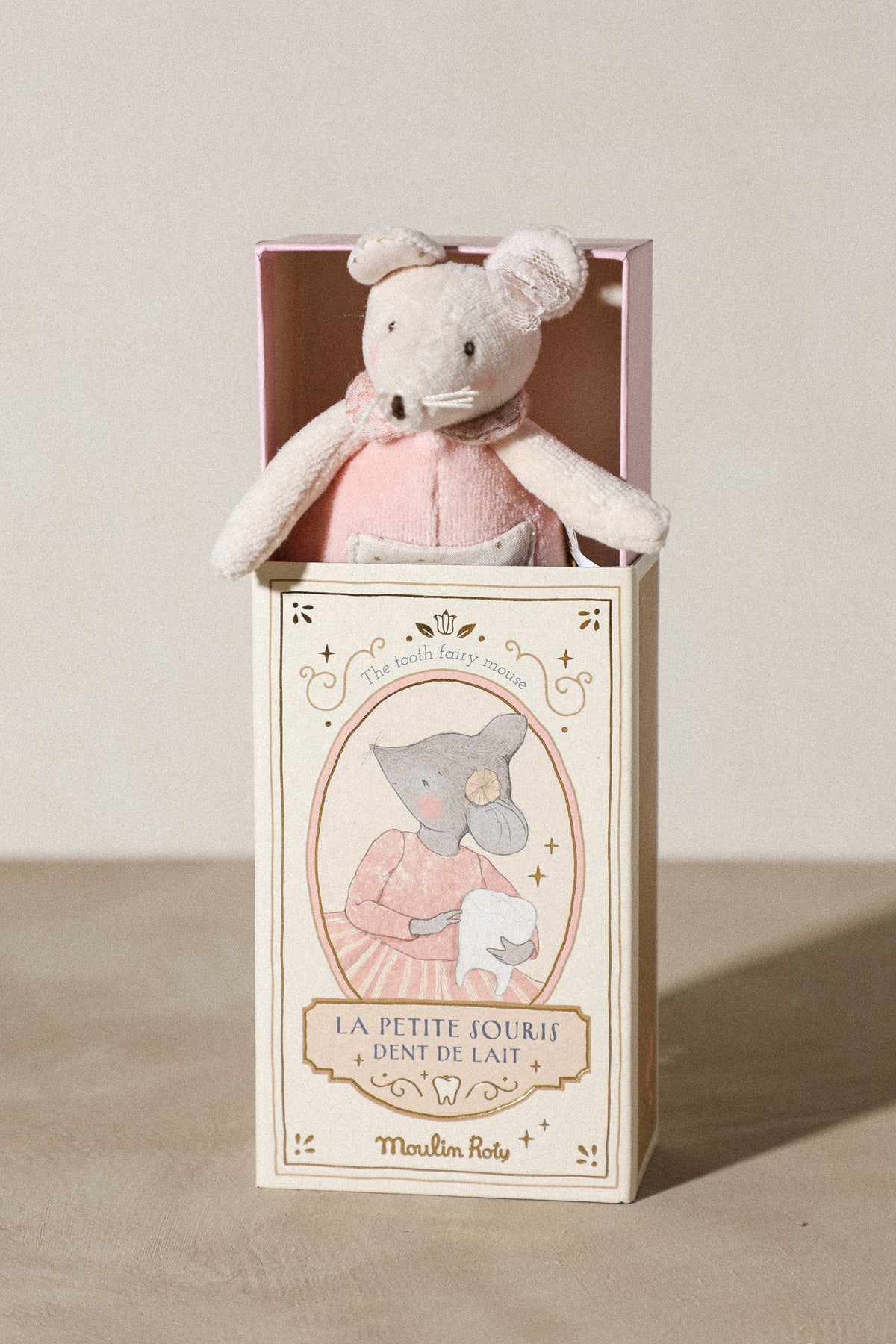 Peluche Ratoncita de los Dientes con Caja