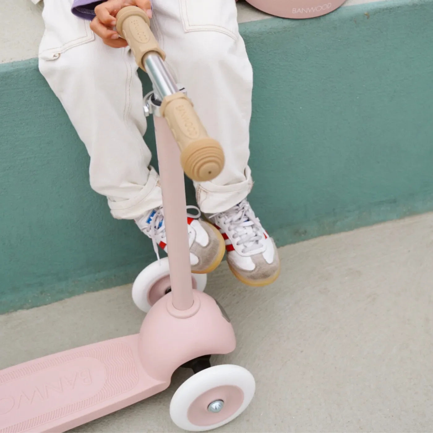 Monopatín Banwood Eco - Faded Pink
