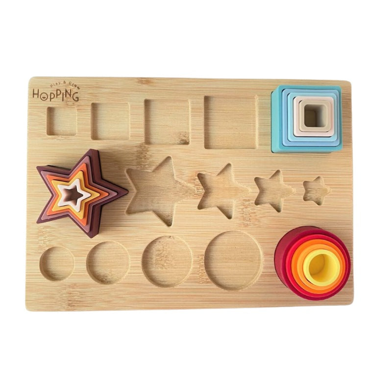 Formas de encastre con tablero