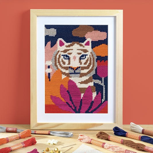 Atelier 64: Bordado sobre cañamazo