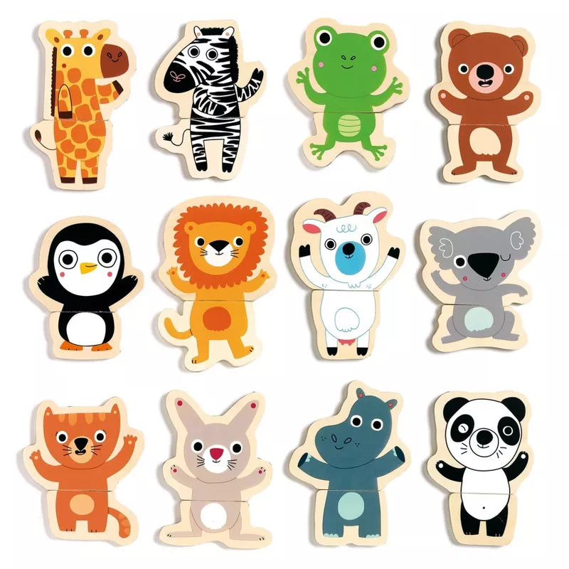 Coucou 12 Puzzles Magnéticos