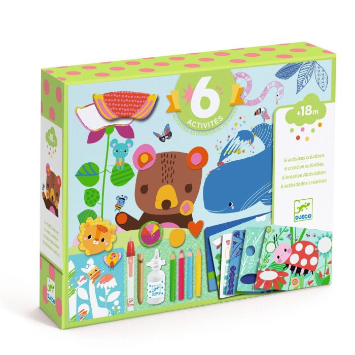 Box de actividades creativas para los más chicos - El ratón y sus amigos