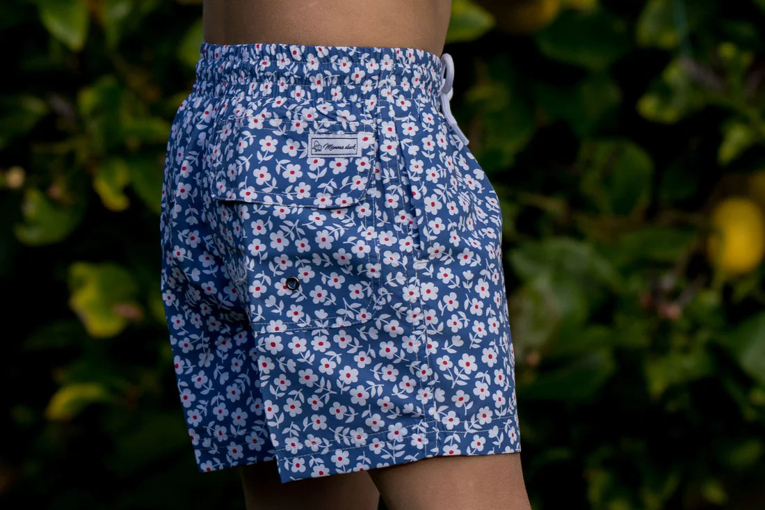 Shorts de Baño Gales Blue Stone