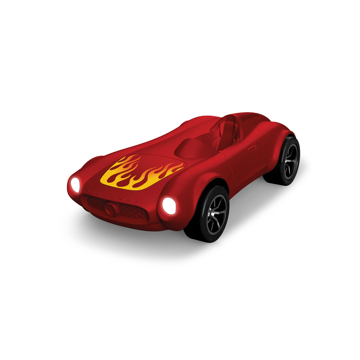 Kidycar - Auto a control remoto rojo