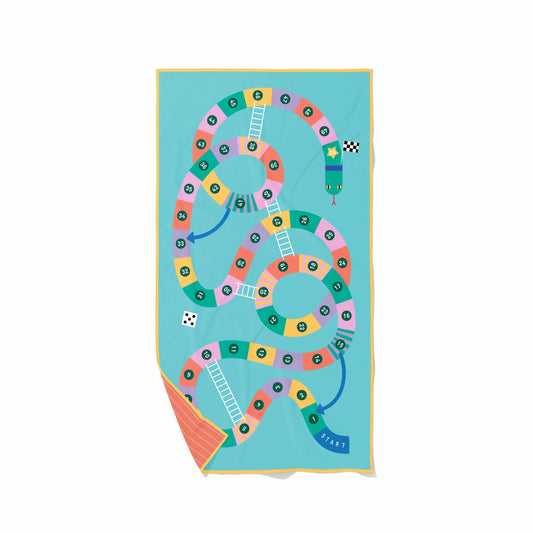Toalla Microfibra PlayTowel L - Snakes & Ladders