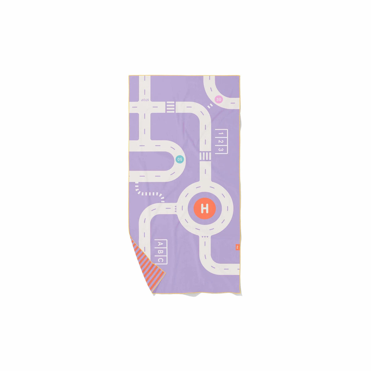 Toalla Microfibra PlayTowel M - Road Lavander