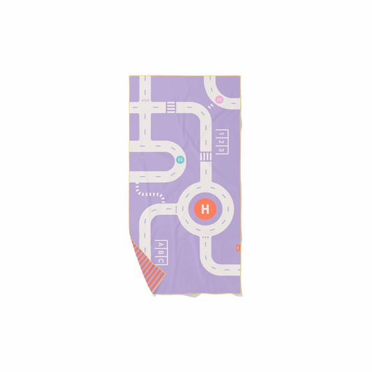 Toalla Microfibra PlayTowel M - Road Lavander