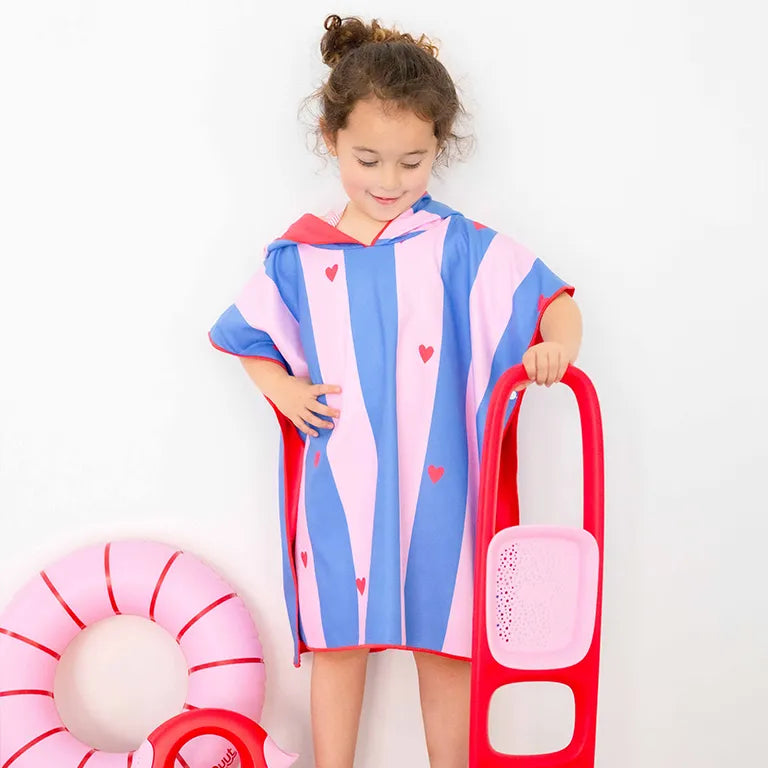 Poncho de Playa Cherry