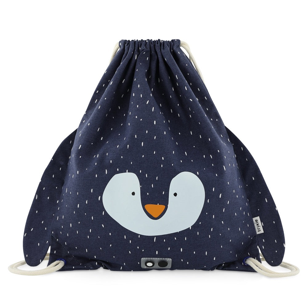 Bolsa Mochila con cordón - Mr. Penguin