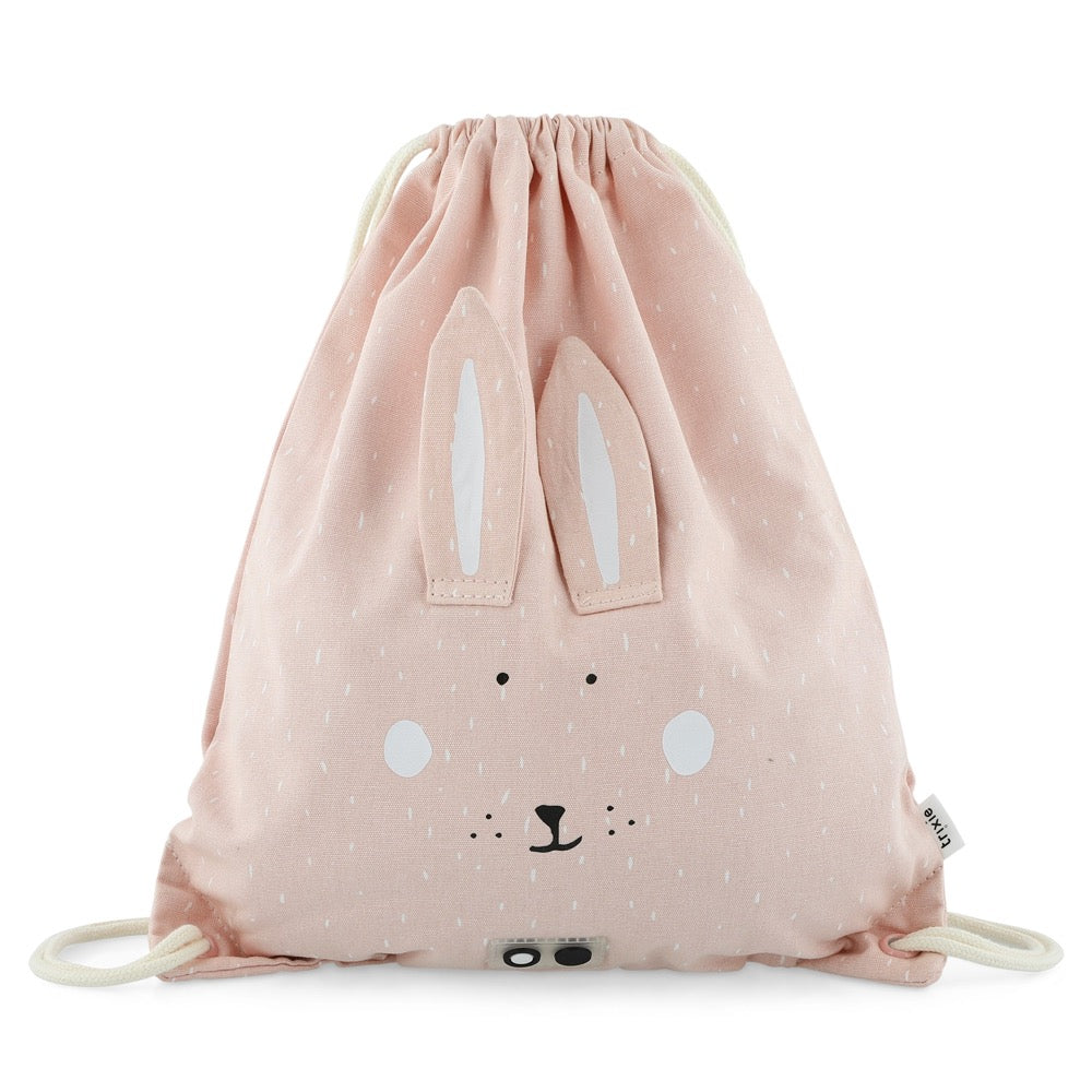 Bolsa Mochila con cordón - Mrs. Rabbit