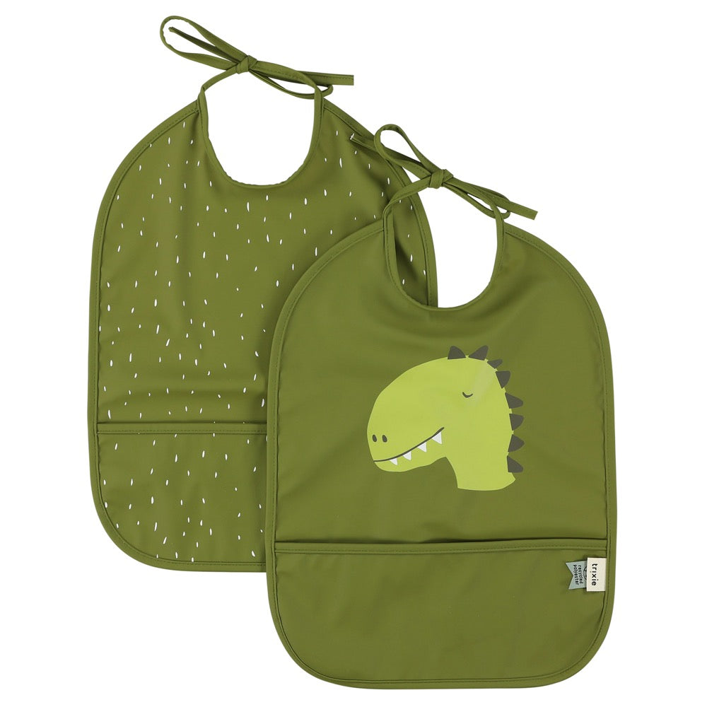 Babero Impermeable (Pack de 2) - Mr. Dino