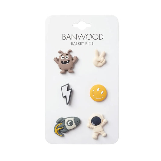 Set de Pins para Canasto - Espacio