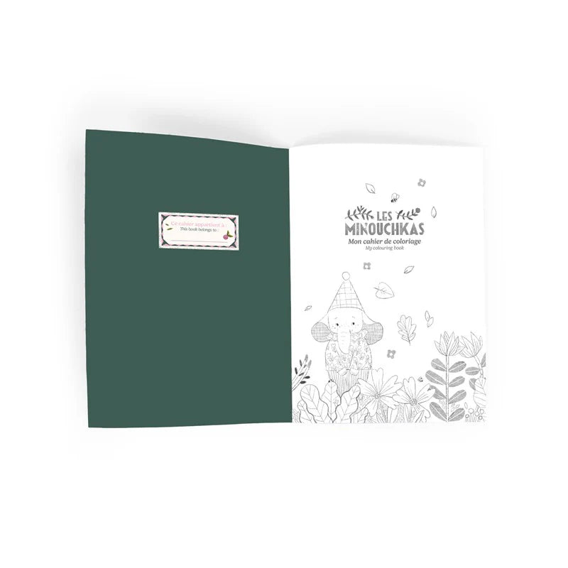 Cuaderno de Colorear Minouchkas