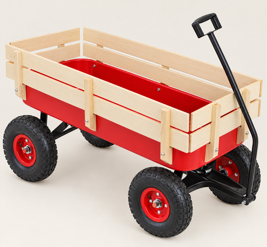 Carrito Todoterreno Madera y Metal