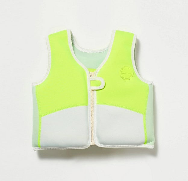 Chaleco Salvavidas 3-6 años (Shark Tribe Blue Neon Citrus)