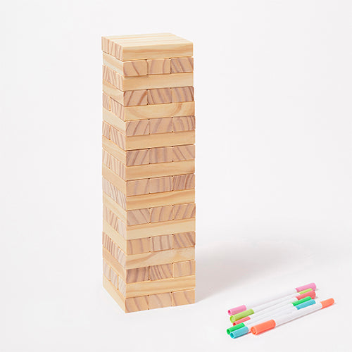 Jenga Grande para Colorear