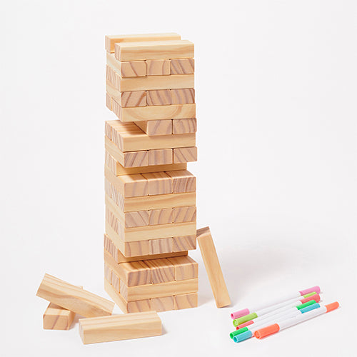 Jenga Grande para Colorear